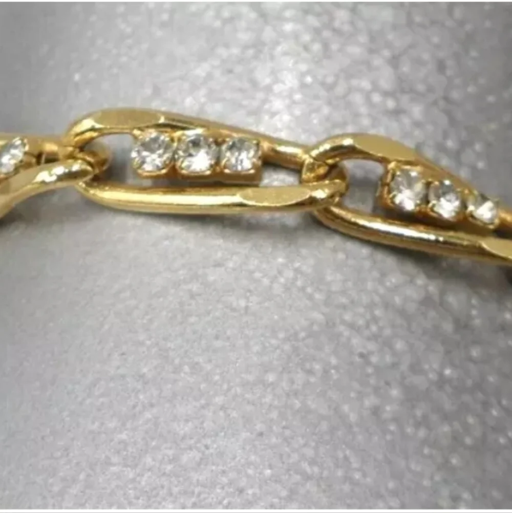 Austrian Crystal USA gold bracelet